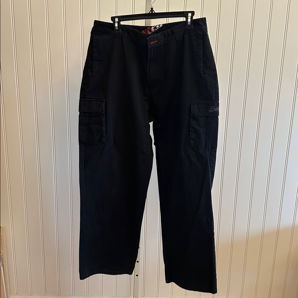 Salty Men's Classic Black Cargo Pants